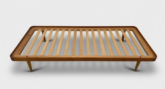 Image 1 of Sofá cama de teca de Horsnæs Møbelfabrik, años 60.