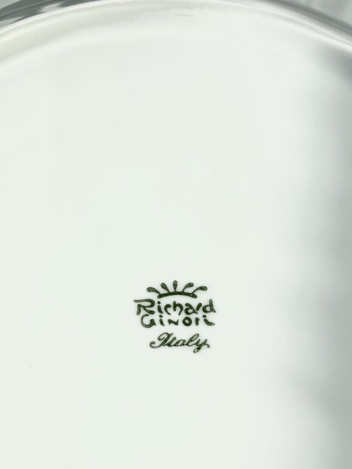 Tableware, weiß:  Richard Ginori, Italy -“Imperio”