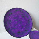 Stoviglie viola Fat Lava vintage