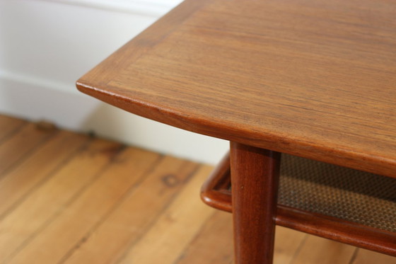 Image 1 of Scandinavian vintage teak coffee table Swiss Teak 1960