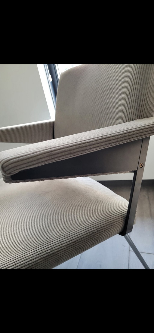 2 Gispen Cordemeyer Armchairs.