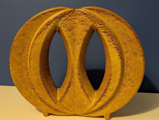 Bertoncello Ceramiche d'Arte Vaas Model 880 – Roberto Rigon (Mid-Century Modern, jaren 70)