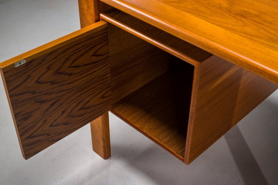 Image 1 of Freistehender Teakholz-Schreibtisch von GV Møbler, Mid-Century, 1960er Jahre