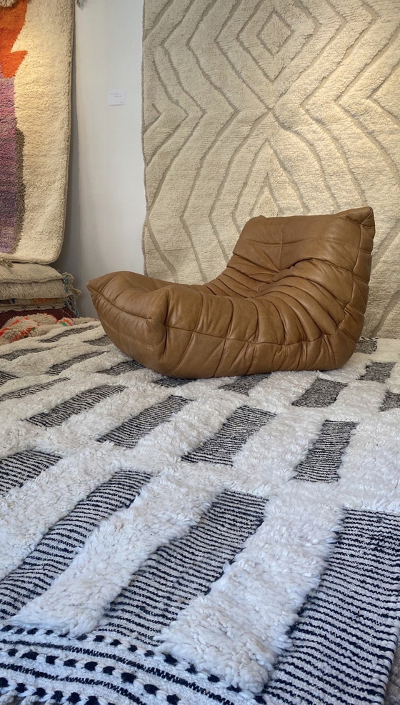 Image 1 of Beni Ourain carpet 3/2m Zanafi Designer 