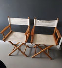 2 Pieces Vintage Director's Chairs 1970s