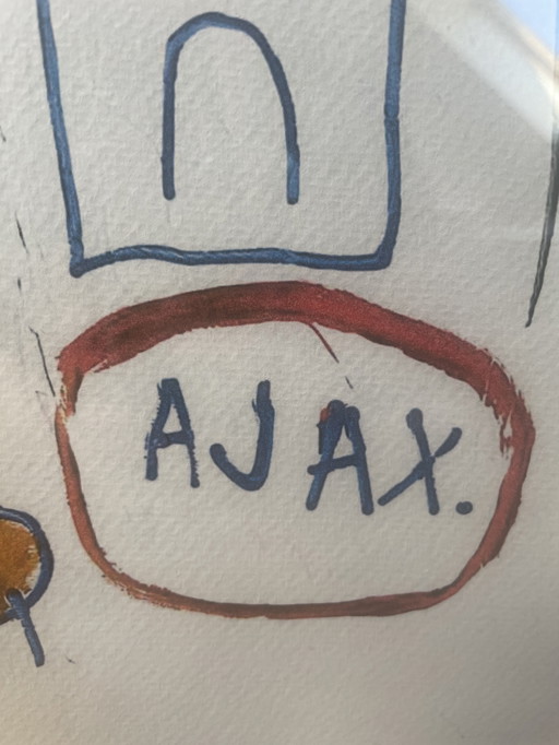 Lithographie de Basquiat