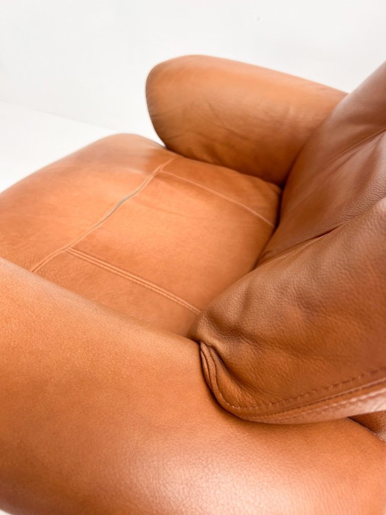 Poltrona reclinabile con pouf Hjort Knudsen, anni '90 – Poltrone relax, Leather, Wood, Vintage (photo 11 of 20)