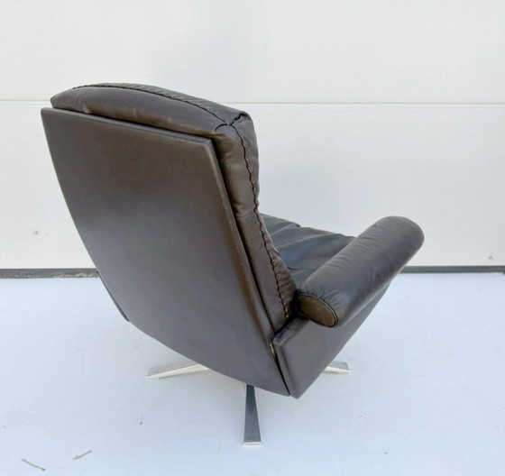 Vintage De Sede Fauteuil DS31 – Leather, Metal (photo 4 of 10)