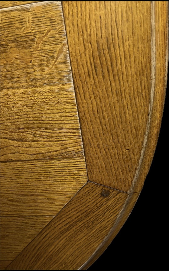 Image 1 of Bannink Art Nouveau extendable dining table