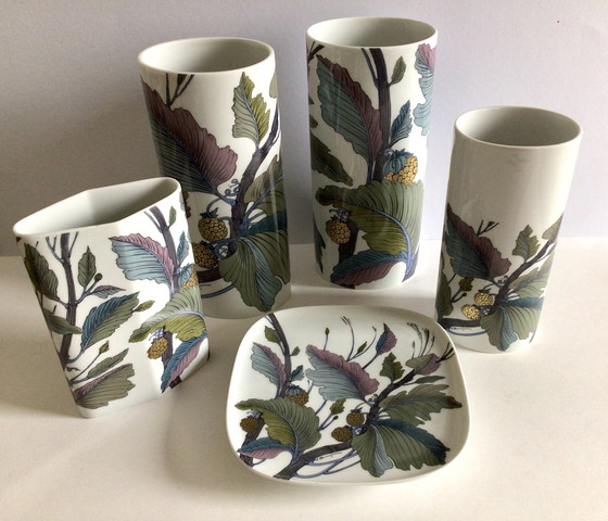 Image 1 of Vases et bols Rosenthal Alain le Foll