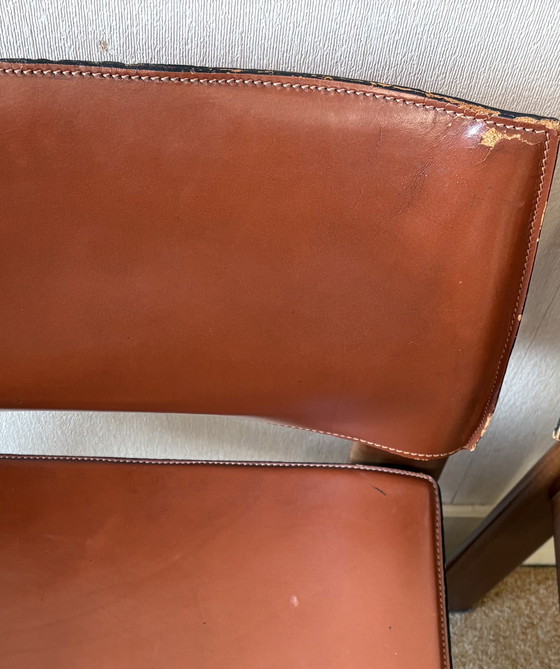 Image 1 of 4 Afra & Tobias ScArpa-Lederstühle