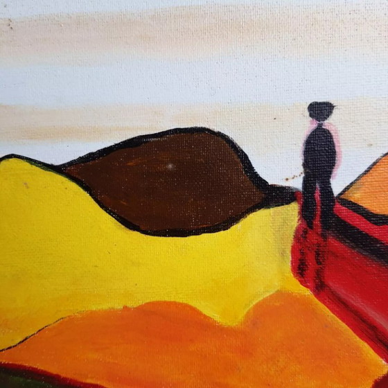 Image 1 of Jean DUQUOC - An Autumn Sunset - Masterpiece
