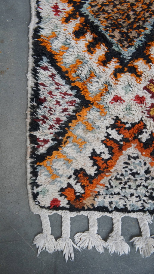 Hand Knotted Vintage Rug 162x81cm