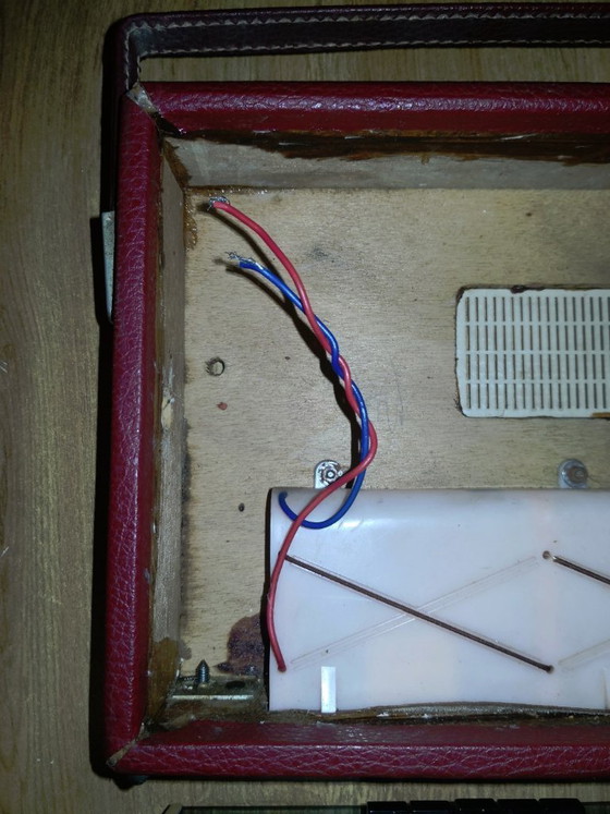 Image 1 of Rare Vintage Wooden Radio Telemonde / 1960s