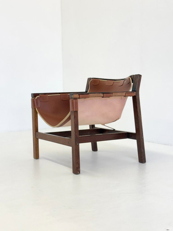 Fauteuils Safari Lounge de Carlo Hauner pour Forma – Wood, Leather (photo 17 of 19)