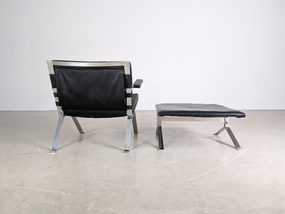 Image 1 of Hans Eichenberger Eurochair 1600 WK Furniture + ottomana