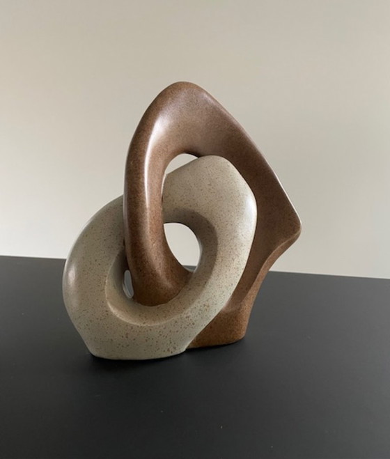 Image 1 of Escultura decorativa Bloomingville Esad en tonos naturales