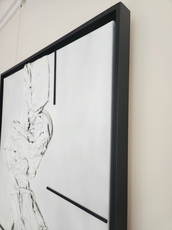 Image 1 of Laura Pinchete (2022) - "Pureza Estructural" - Opera a rilievo unica con certificato