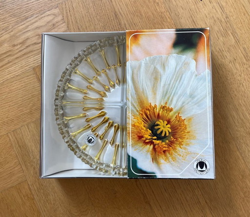 Glass bowl from the 1960s, Walther Glas