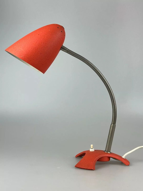 Image 1 of 60s 70s lamp lamp table lamp desk lamp metal space age
