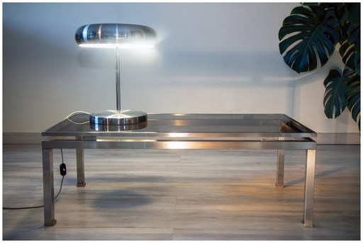 Table basse 1970 par Guy LEFEVRE pour la Maison JANSEN