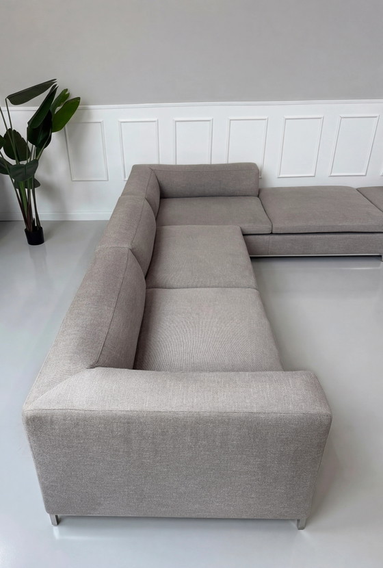 Image 1 of B&B Italia Michel Designer Sofa Couch Grau Stoff Ecksofa