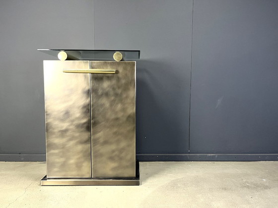 Image 1 of Postmodern bar cabinet by Belgochrom, 1980s