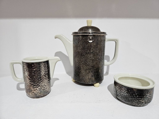 Elegant WMF Art Deco table center, 1950s