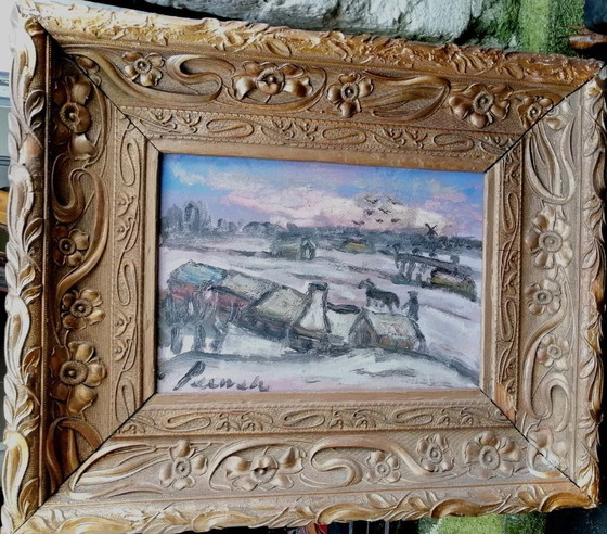 Image 1 of día de invierno en el campo