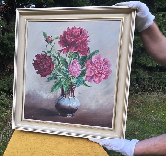 Original oil painting by the renowned Swiss painter Charles Pasche – Paintings & Drawings, Canvas (photo 3 of 16)