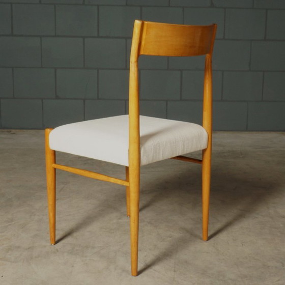 Set Vintage Eetkamerstoelen – Scandinavië – Jaren 60 – Textile (photo 6 of 13)