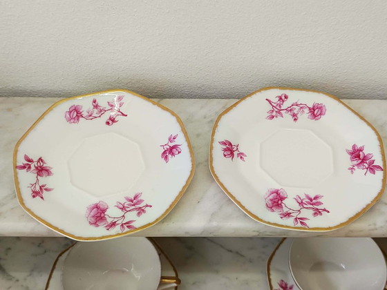 8x Limoges Haviland Jugendstil-Porzellantassen – Tischdekoration, Porcelain (photo 8 of 11)