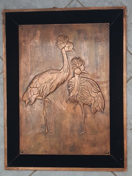 Wall Panel With Cranes