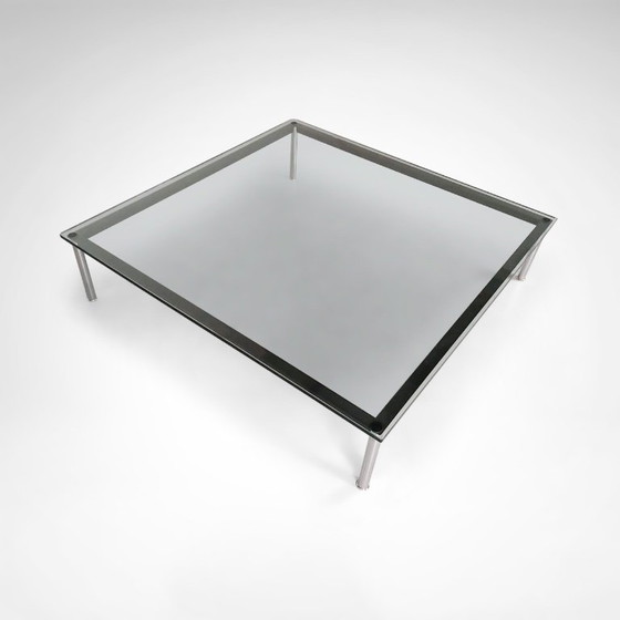 Mesa de centro LC10 de Le Corbusier, Pierre Jeanneret y Charlotte Perriand para Cassina, años 90 (photo 4 of 7)
