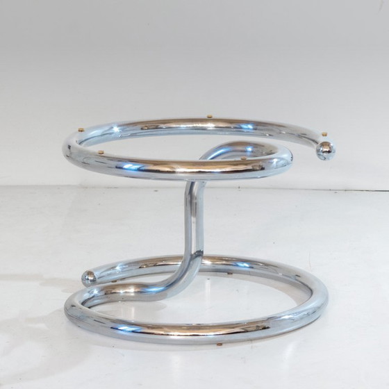 Image 1 of 1x Table basse « Anaconda » style Space Age, Paul Tuttle par Strassle, années 1960