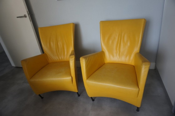 2x Montis Type Windy designer chairs – Armchairs, Leather (photo 5 of 5)