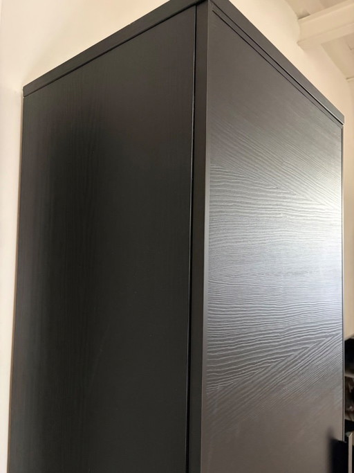 Vitrina HACO con puerta maciza – kasten, Metal, Wood (photo 2 of 5)