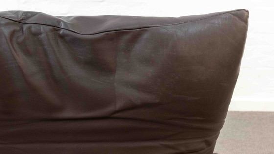 Image 1 of Cassina Maralunga 3-Sitzer-Sofa aus Leder von Vico Magistretti