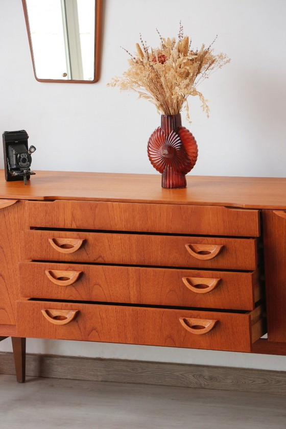 Image 1 of Vintage Beautility Teak Sideboard - 1960s Design