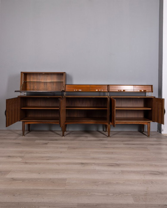 Vintage 1970s Italian Teak Sideboard, Designed by Barovero – Wood (photo 3 of 21)
