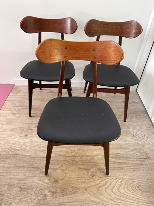 Louis van Teeffelen, Chaises de salle à manger Kastrup (3x)