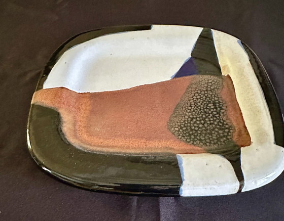 Image 1 of JACQUES POUCHAIN TABLEAU CERAMIQUE VINTAGE