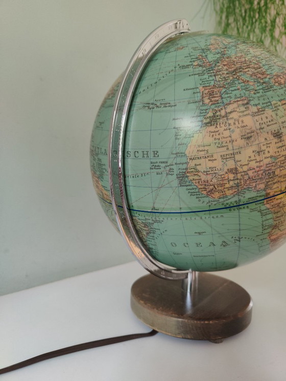 Vintage Columbus Duplex globe lamp, Paul Oestergaard, 1980s – Table lamps, Metal, Plastic (photo 7 of 17)