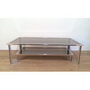 Couchtisch aus Chrom, 1970