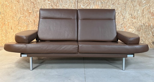 Sitzen Vision Ledersofa braun