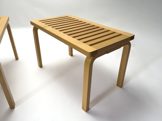 Image 1 of Alvar Aalto bank voor Artek Formgiven 1945 (setprijs)