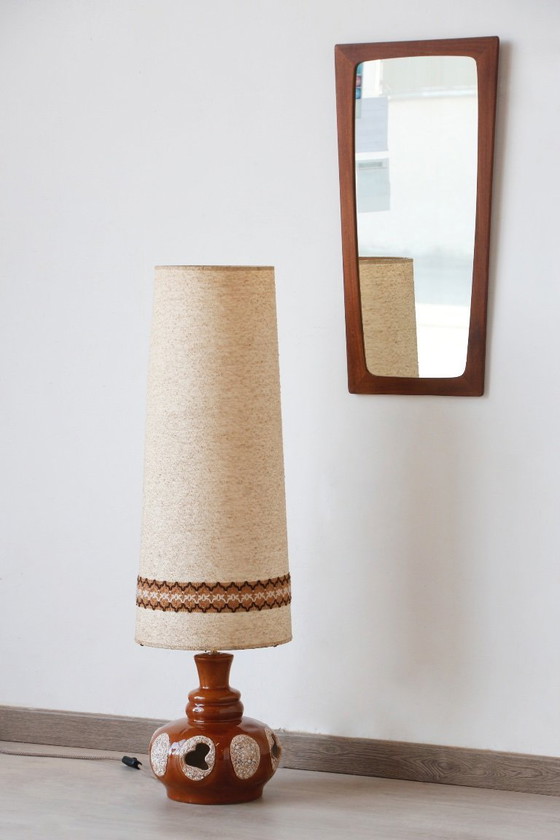 Image 1 of Vintage 1970s Ceramic Lamp - Retro Lighting