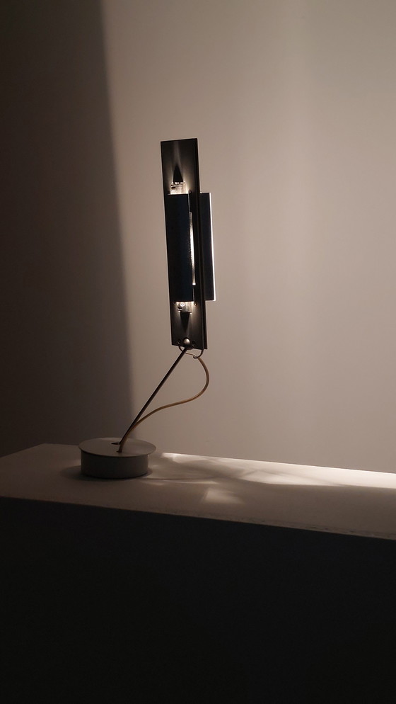 Image 1 of Minimalist vintage wall lamp Ingo Maurer Wandering Finger Designer Metal