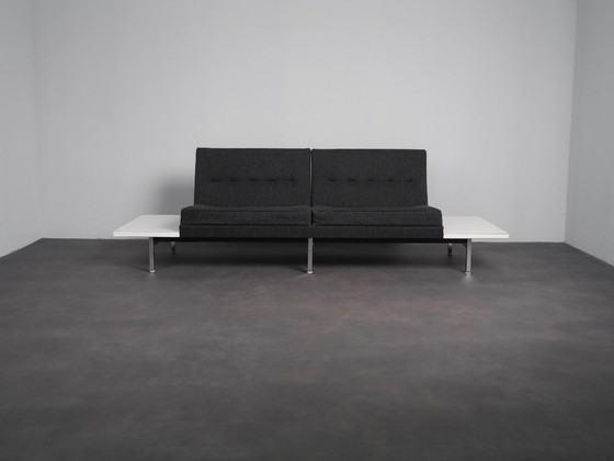 2-Seater Sofa with Side Tables by George Nelson for Herman Miller, USA, 1960s – I – 2 seaters, Wool, Vintage (photo 2 of 9)