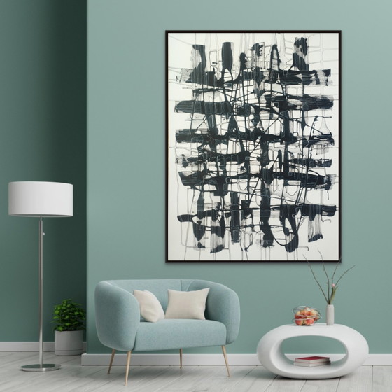 Antadze Abstract Composition XXL – Paintings & Drawings, Canvas (photo 3 of 15)
